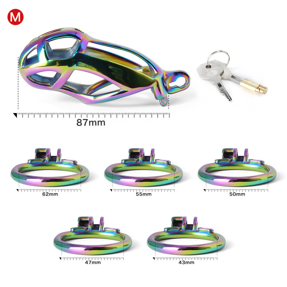 BDSM Stainless Steel Cobra Kit (Rainbow)