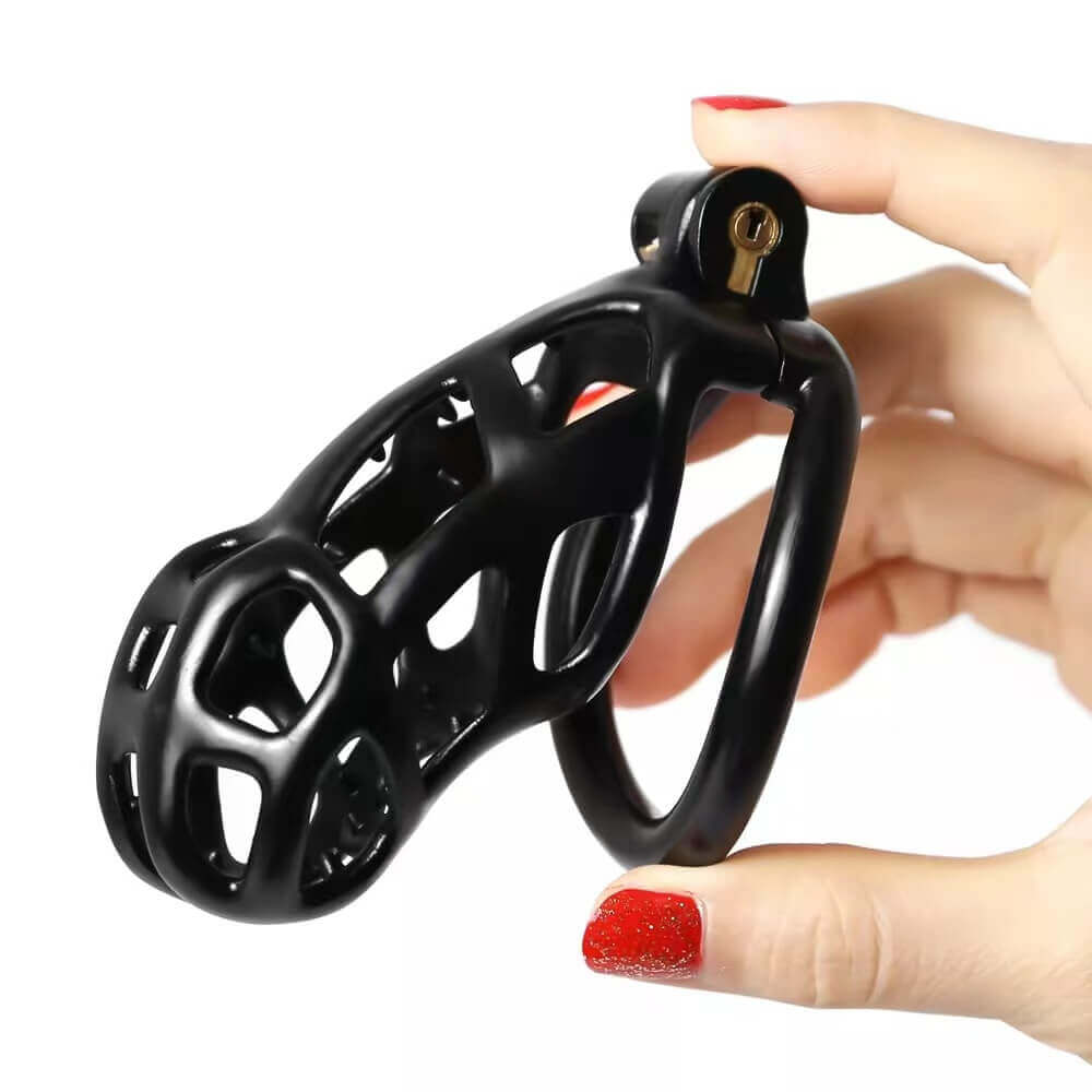 Spiked Cobra Chastity Kits (Black)