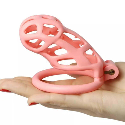 Spiked Cobra Chastity Kits (Pink)