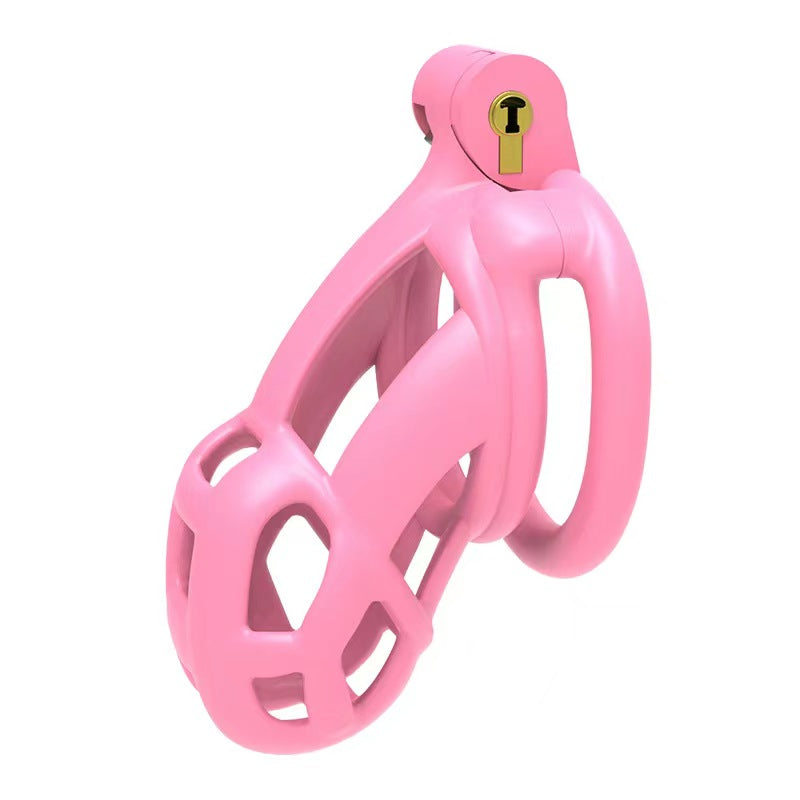 Pink Sung Cobra Chastity Cage