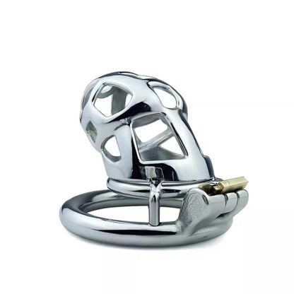 M Cobra Stainless Steel Chastity Kit (Concealed Lock)